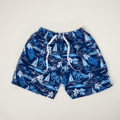 Blue men's short shorts - Clothing