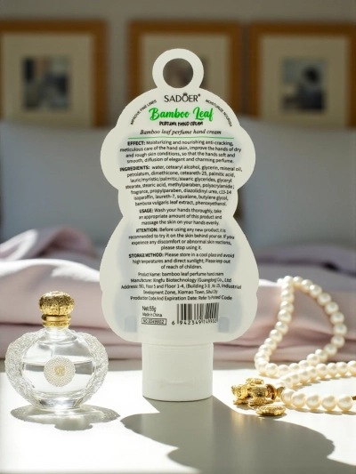 Sadoer Bamboo Leaf Hand Cream 50 ml in Panda Packaging – Aurelia Edition