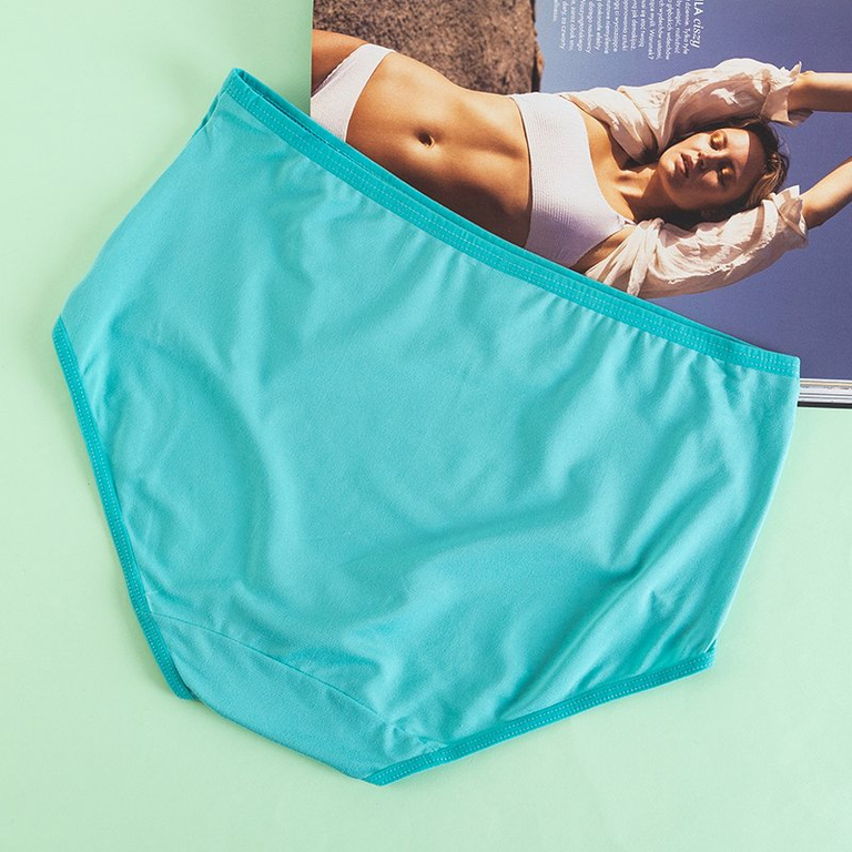 Women's green panties panties - Underwear