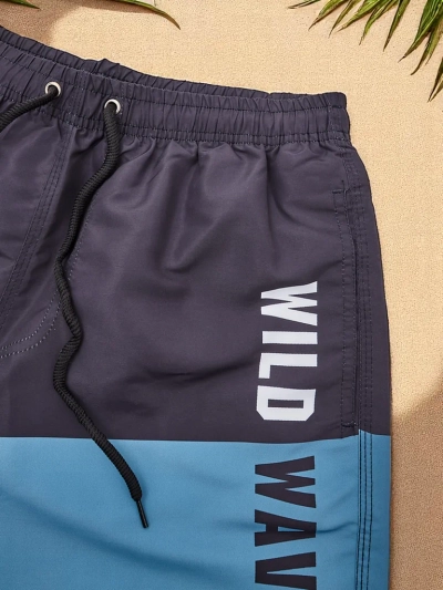 Royalfashion Men's Sports Shorts with Protective Mesh