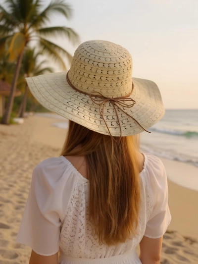 Royalfashion Women's straw hat Convalia