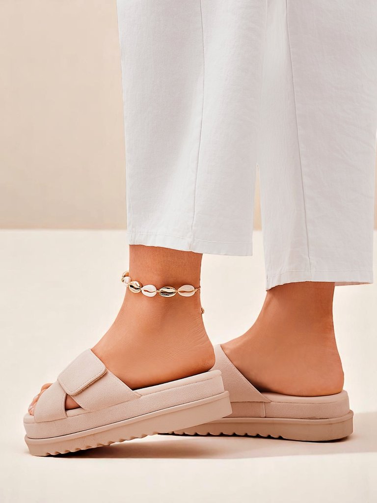 Royal Fashion Women's Flat Sandals Evre