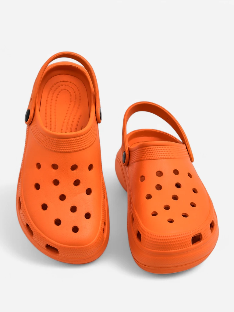 Royalfashion Women's perforated rubber flip-flops Dellosa