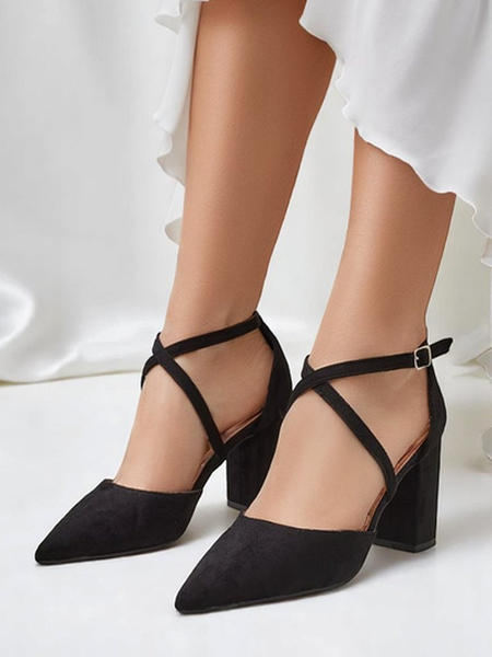 Женские туфли‑лодочки Royalfashion из экозамши с ремешками Kanastru