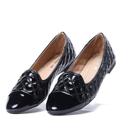 Carmelita black quilted loafers - Footwear