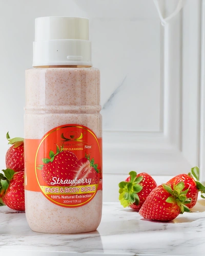 Face and body scrub Strawberry 300ml