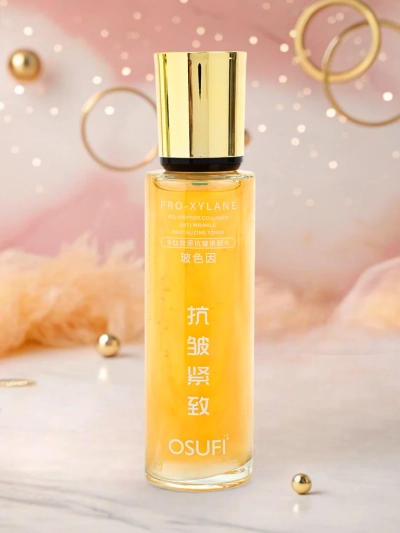 Facial toner with collagen and polypeptides - firming and anti-wrinkle