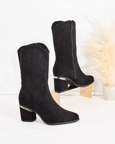 Royalfashion Apaši zemie stiletto zābaki Hewir