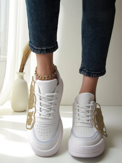 Royalfashion Sieviešu sporta apavi ar dekoratīvu augšu Nendales