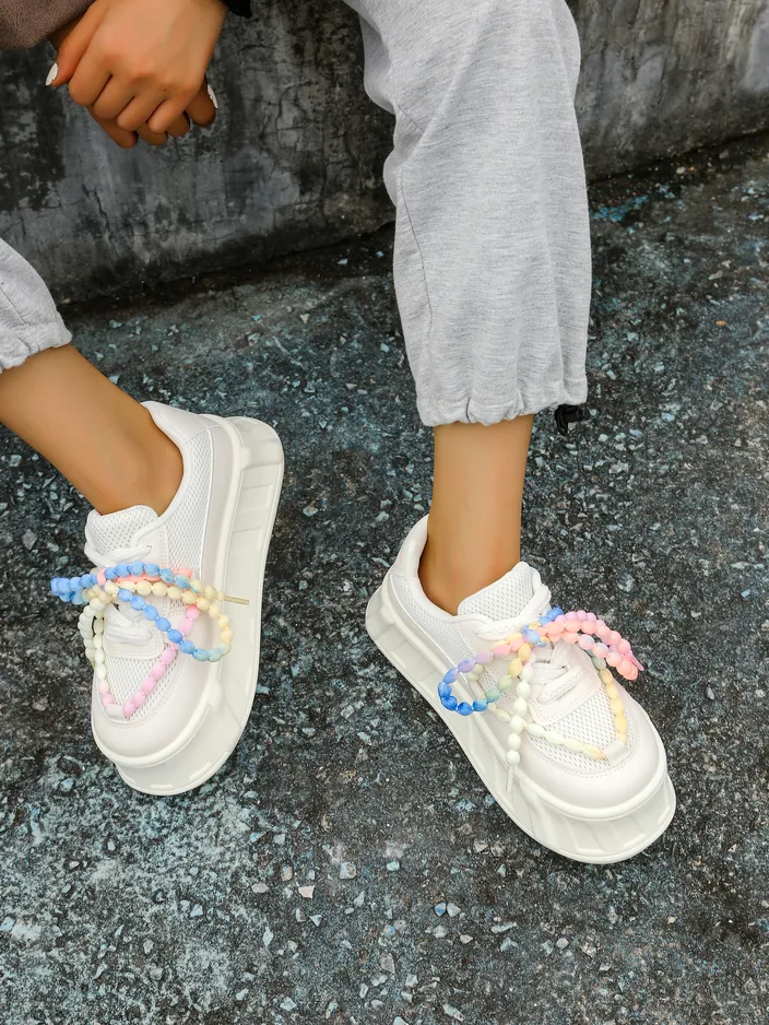 Royalfashion Women's Platform Sneakers Venusoe