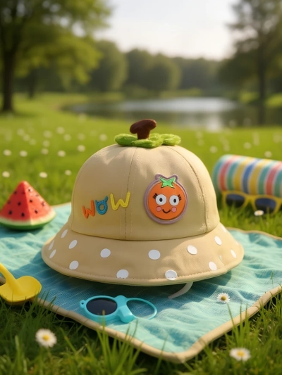 Royalfashion Children's Bucket Hat Happy Patches