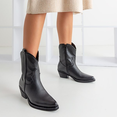 женские ковбойские сапоги Black Laia - Обувь