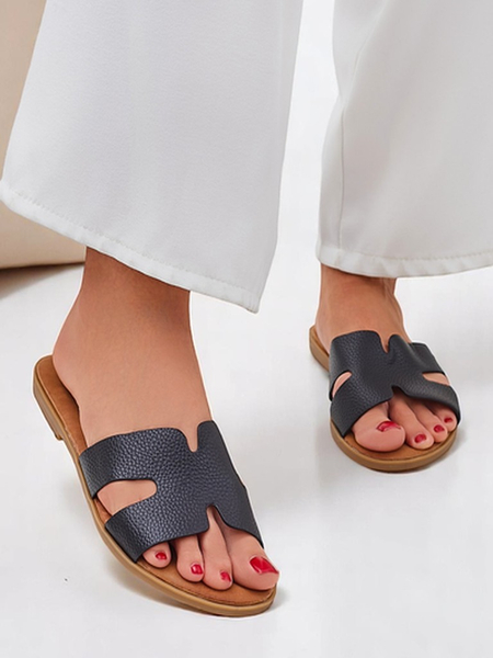 Royalfashion Sieviešu čības ar plakanu zoli Ikdienas stils