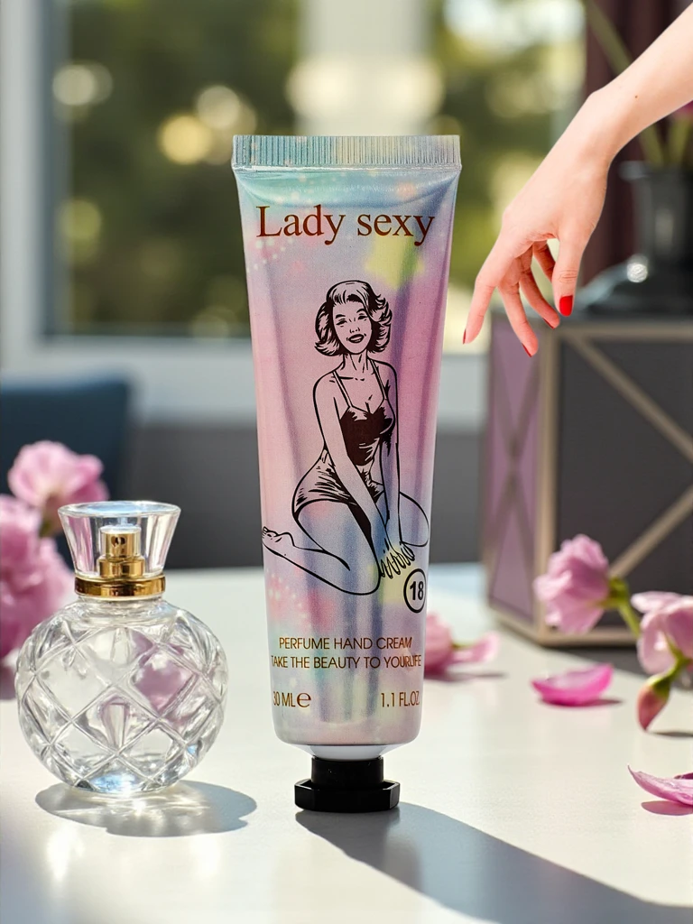 Venus Крем для рук парфюмированный 30г - Lady Sexy Rosa Essence, карманный