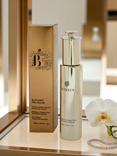 Luxelux GOLD BANDAGE Serum "Lavatriki për rrudhat"