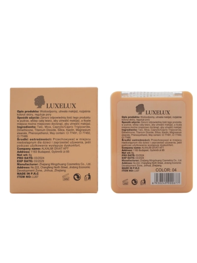 Luxelux nospiesta pūdera 02 8g