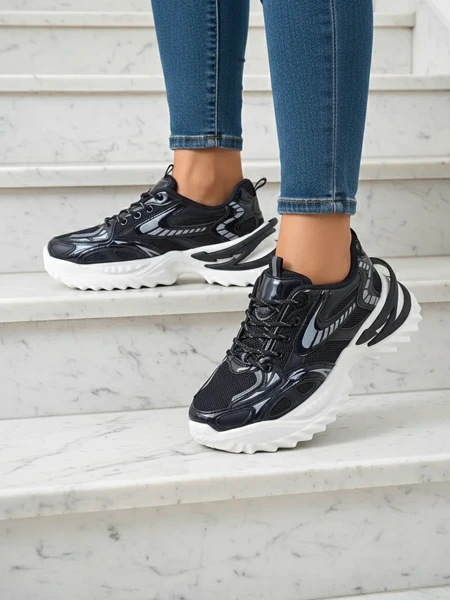 Спортивные кроссовки Royalfashion для женщин на толстой подошве Nettes