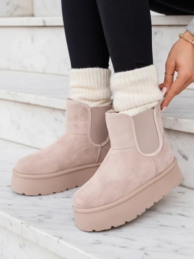 Royalfashion Women's Nomas short boots a'la snow boots