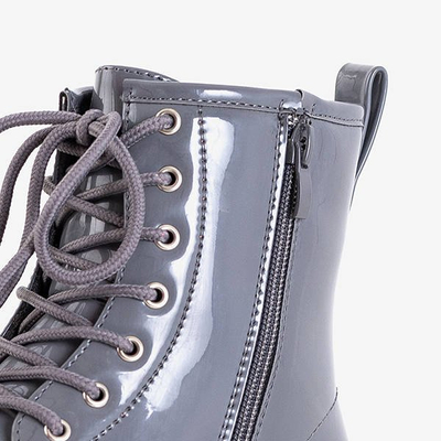 Pelēki lakotas bērnu somas Isibeal - Apavi