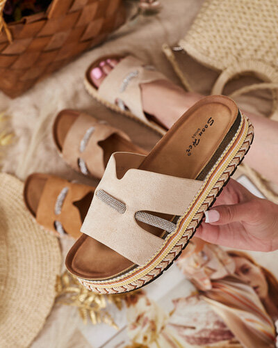 Royalfashion Женские шлепанцы Orolta zirconia