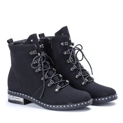 Czarne workery Shelby - Obuwie