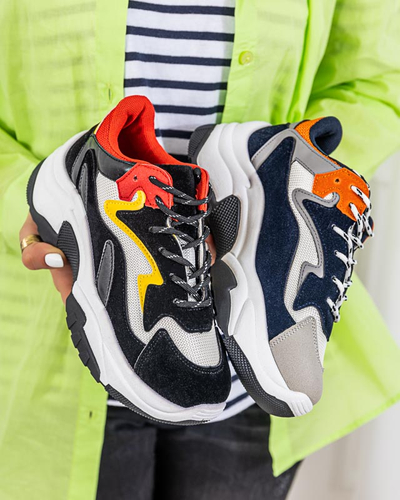 Women's black sports sneakers Aberissa - Footwear