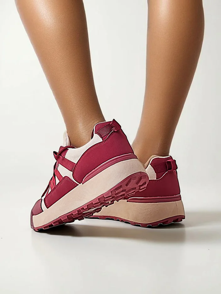 Royalfashion Women's Platform Sneakers Venusoe