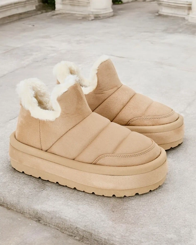 Royalfashion Sieviešu Zoeno īsie zābaki a'la sniega zābaki