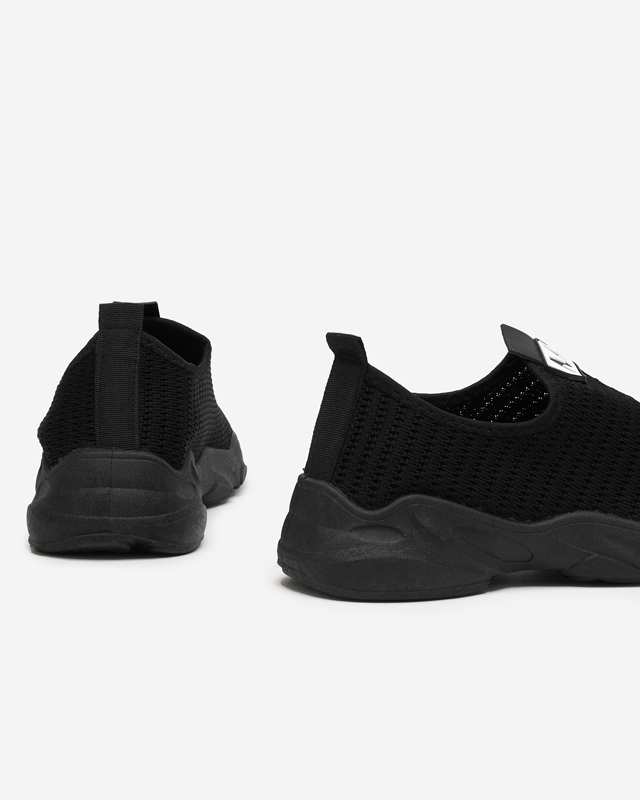 Black women's slip-on sports shoes Rulinso - Footwear