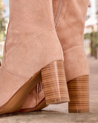 Женские сапоги выше колена Royalfashion Vecce