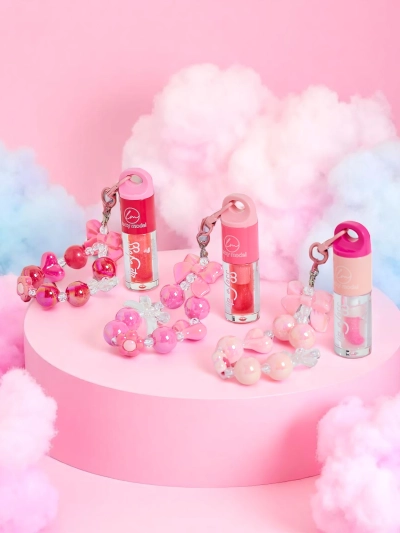 Блеск для губ для детей с браслетом Бесцветный