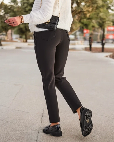 Брюки джоггеры для женщин Royalfashion PLUS SIZE