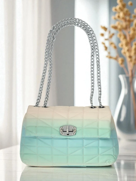 Royalfashion Small women's handbag made of eco leather ombre Sophie Rose