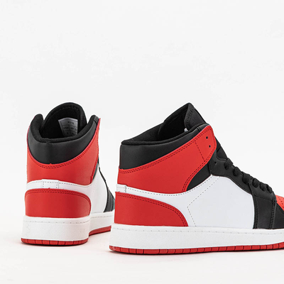 Red-black women's sports ankle boots Anonuco - Footwear