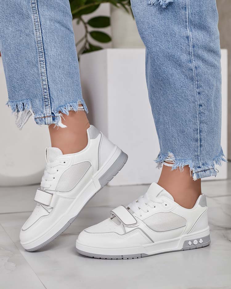 Royalfashion Women's Lace-up Sports Shoes Imennes