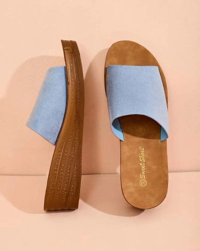 Royalfashion Sieviešu Saffil zempapēžu čības