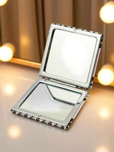 Royalfashion Миниатюрное женское компактное зеркало для сумочки