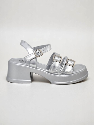 Royal Fashion Women's Low Block Heel Sandals Otteze