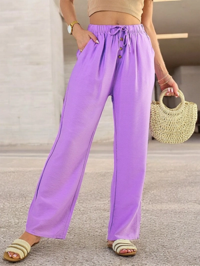 Royalfashion Sieviešu platas auduma bikses