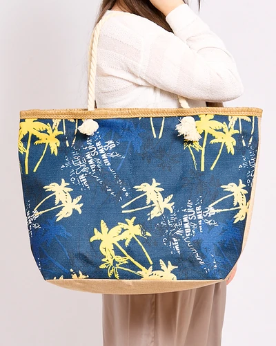 Royalfashion Liels auduma soma ar druku