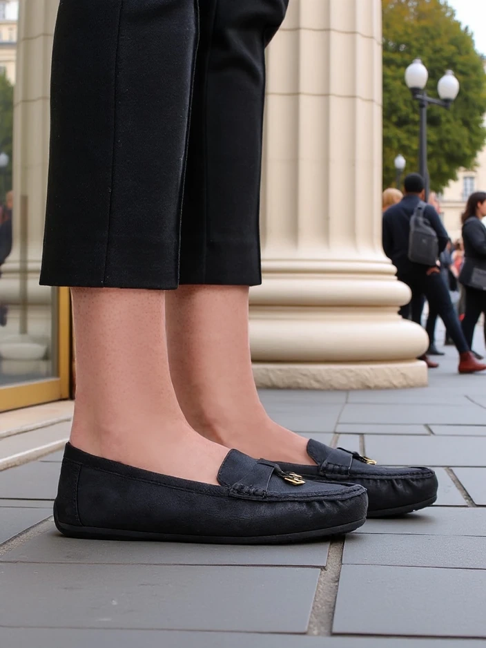 Royalfashion matētas sieviešu mokasīnas Timmone