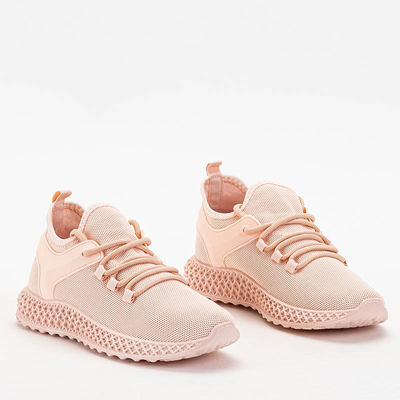 OUTLET Light pink Modika women's sports shoes - Footwear