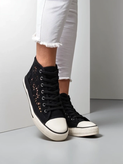 Royalfashion Women's perforated sneakers Limme