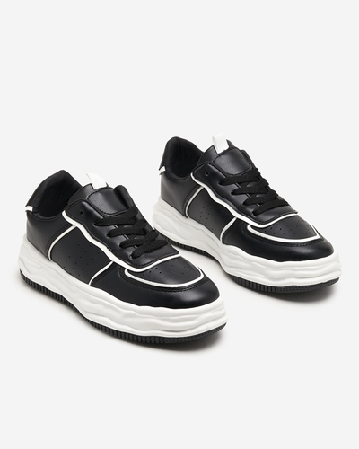 Black women's sports shoes with Dekavi inserts - Footwear