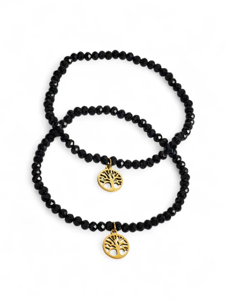 Royalfashion Kaks naiste käevõru puu ripatsiga