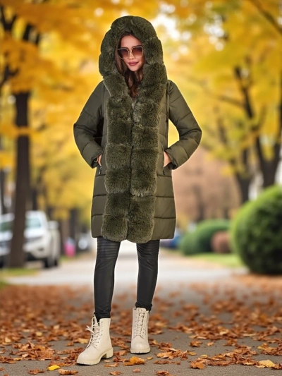 Женская куртка Royalfashion съёмными рукавами