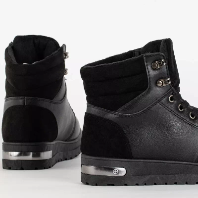 OUTLET Женские черные сапоги Buzzi- Footwear
