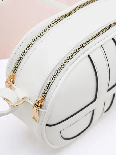 Royalfashion Small Women's Round Eco-Leather Handbag Riva Circle