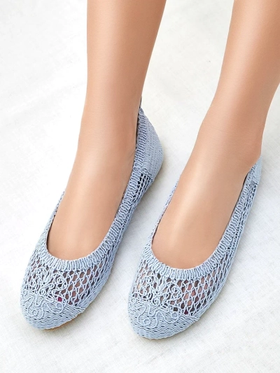 Royalfashion Sieviešu perforēti ballerīni Annete