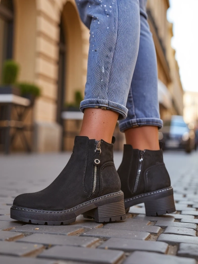 Royalfashion Sieviešu potītes zābaki Fiefo